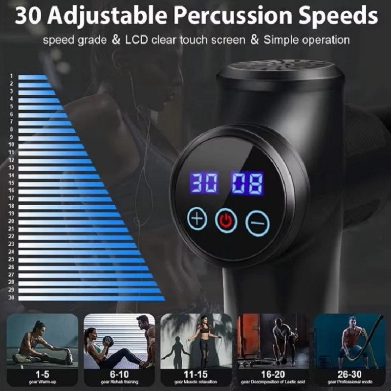 30 speed massage gun JM002 desc3