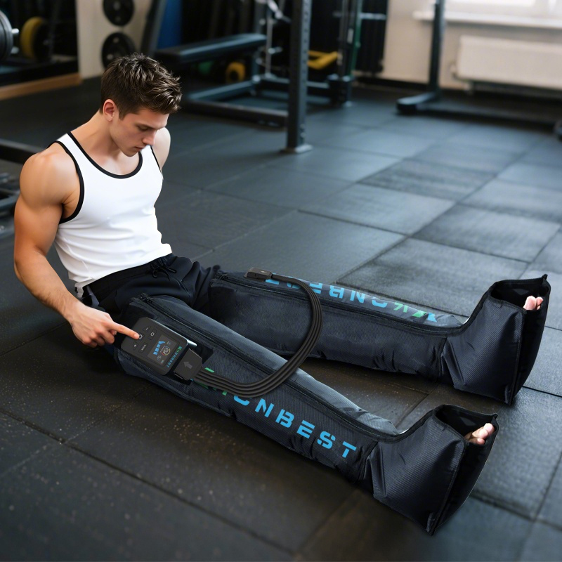 Konbest 9490Pro Air Compression Boots Designed for Athletes Recovery