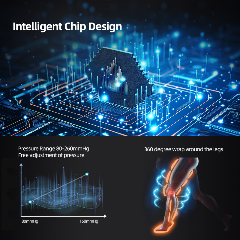 Konbest 9690K-D Air Compression Boots Intelligent Chip