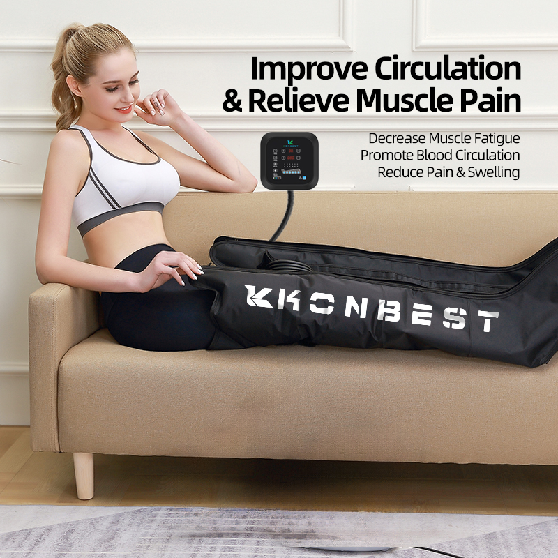 Konbest 9690K-E Air Compression Boots Relieve Muscle Pain