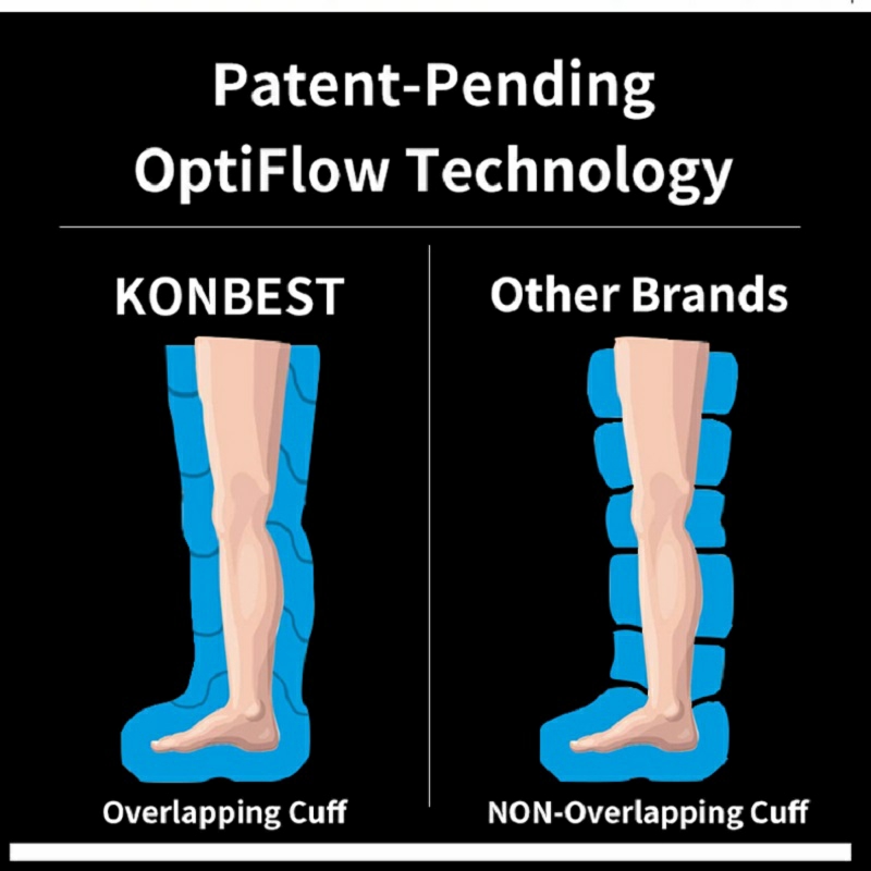 Konbest 9890 Air compression Boots OptiFlow Tech