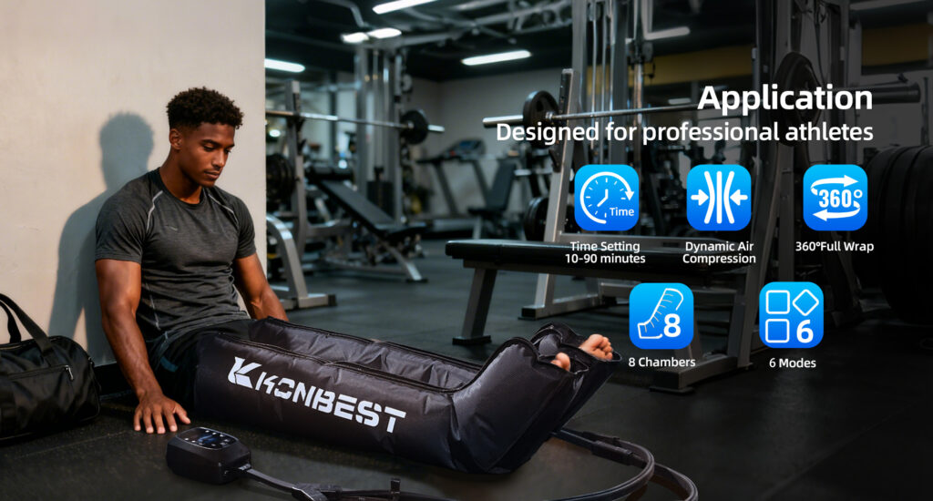 Konbest 9890K-C Air Compression Boots Designed for athletes