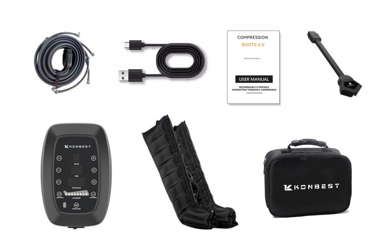 Konbest 9890K-D Air Compression Boots What's In Box