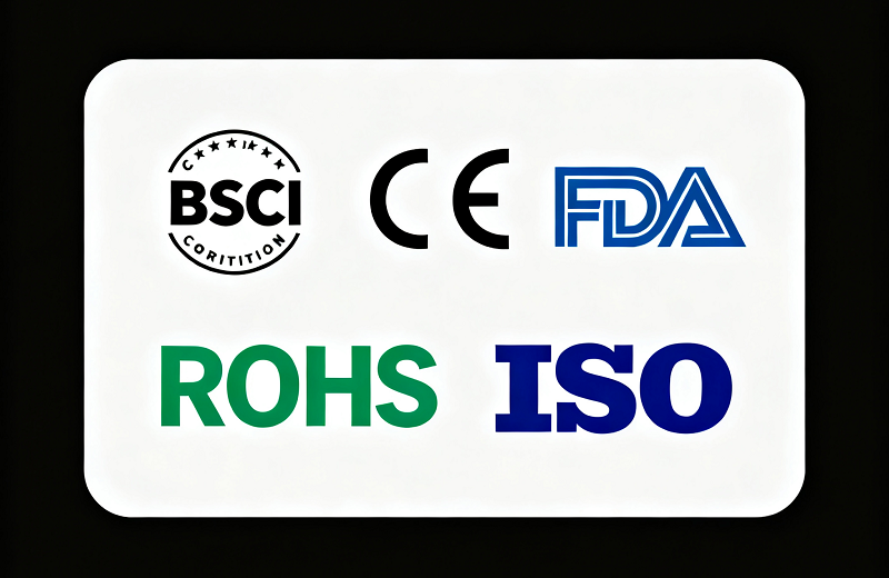 Ercon Product's certificates