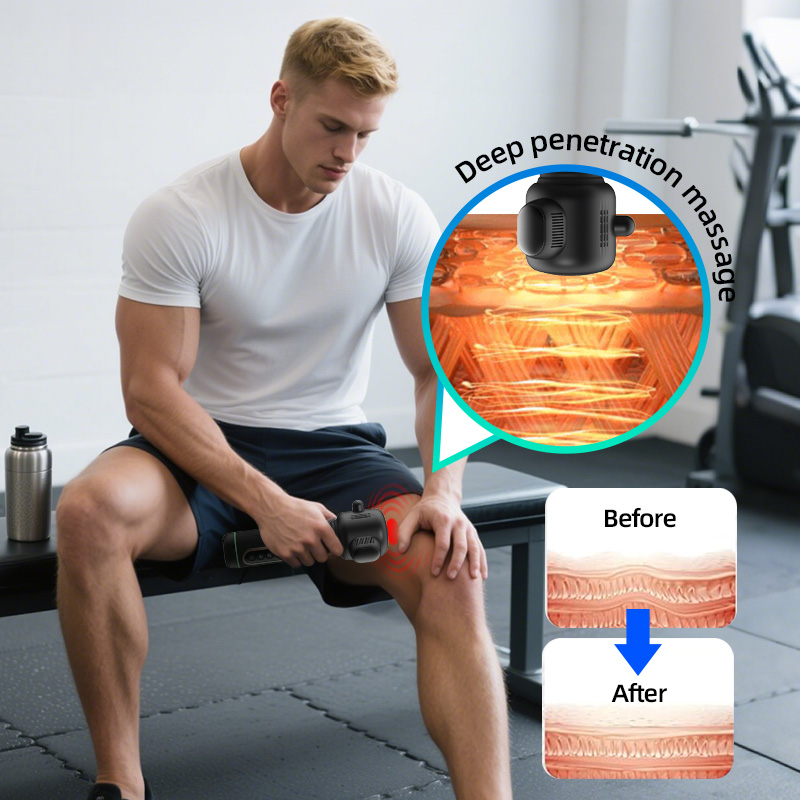 Heating and Cooling Massage Gun JM020