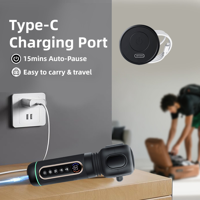 Heating and Cooling Massage Gun JM020