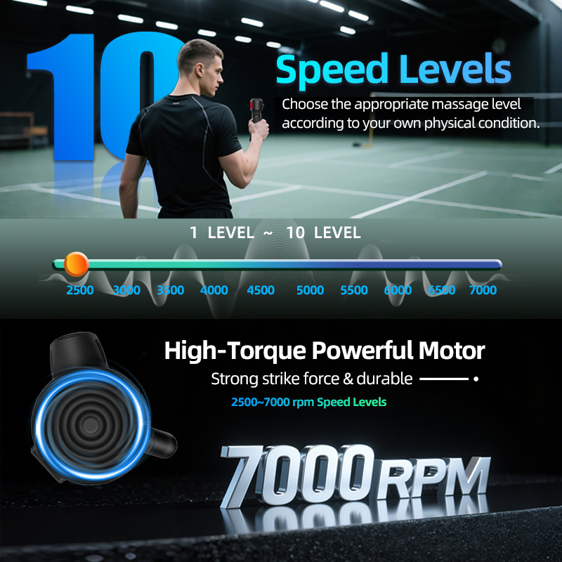 Heating and Cooling Massage Gun JM020