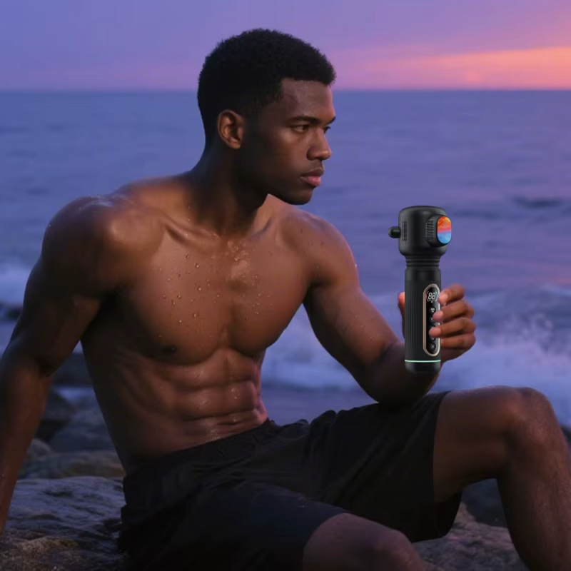 Heating and Cooling Massage Gun JM020 desc1