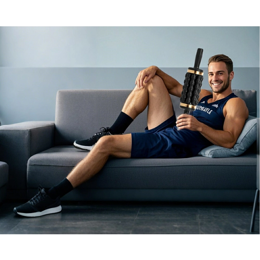 Vibrating 4D Fitness Rolling Percussive Massager RM03 desc2