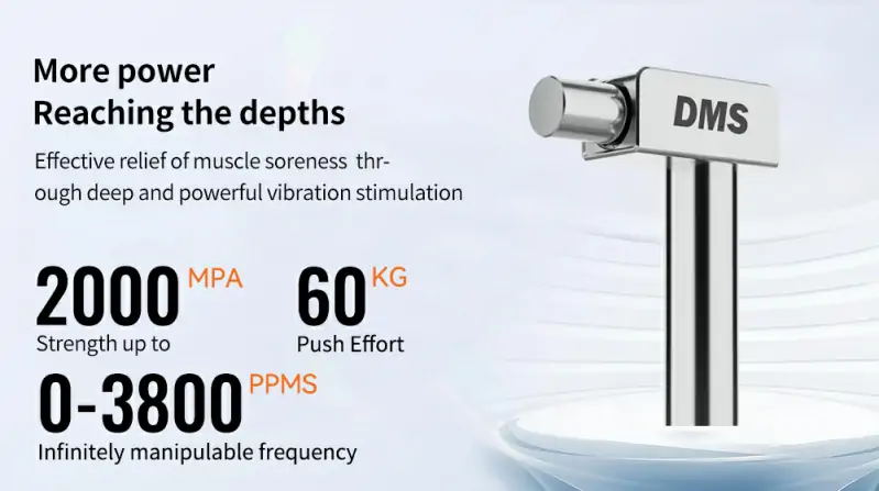 Ercon handheld massage gun for deep tissue massage