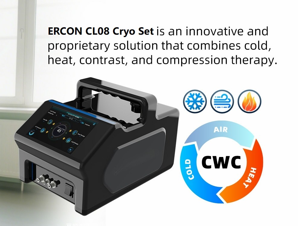 Dispositivo de terapia de compresión con contraste de frío y calor CL08