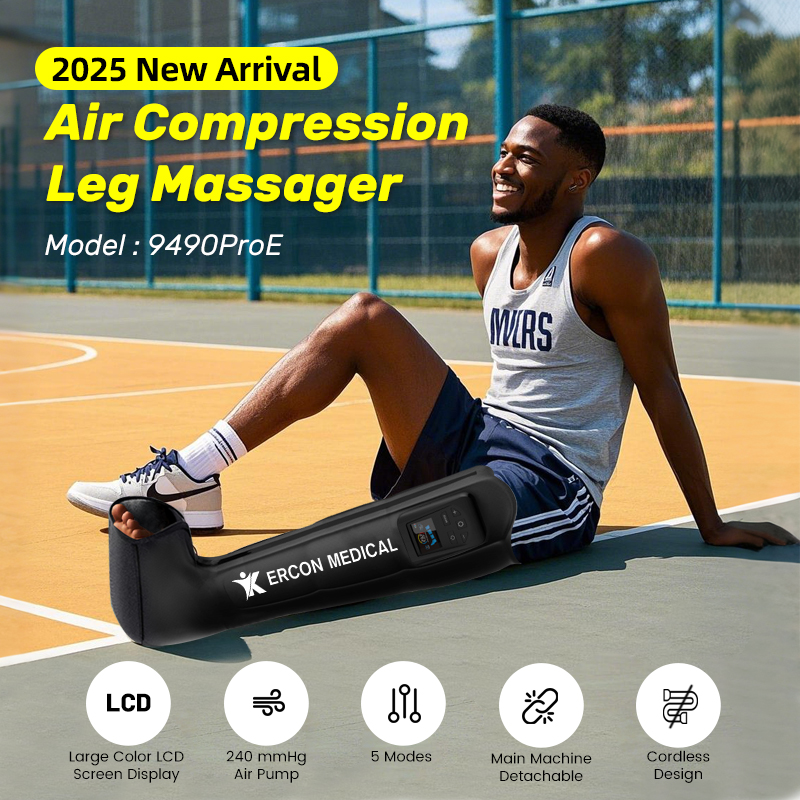 Botas de compresión de aire inalámbricas ERCON 9490ProE desc3
