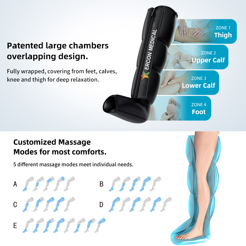 ERCON 9690K B Air Compression Boots