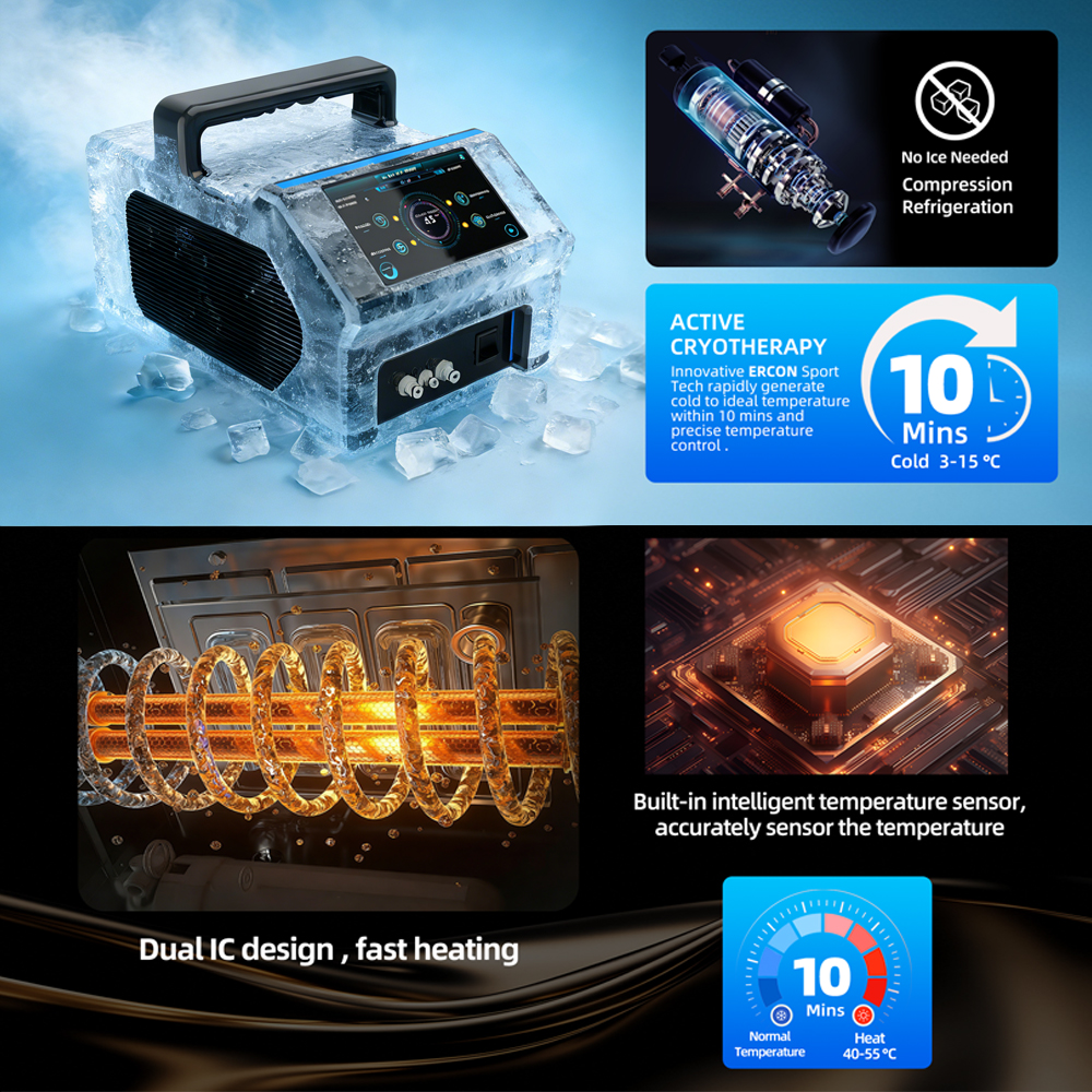 Cold and Heat Contrast Compression Therapy Device CL08 1