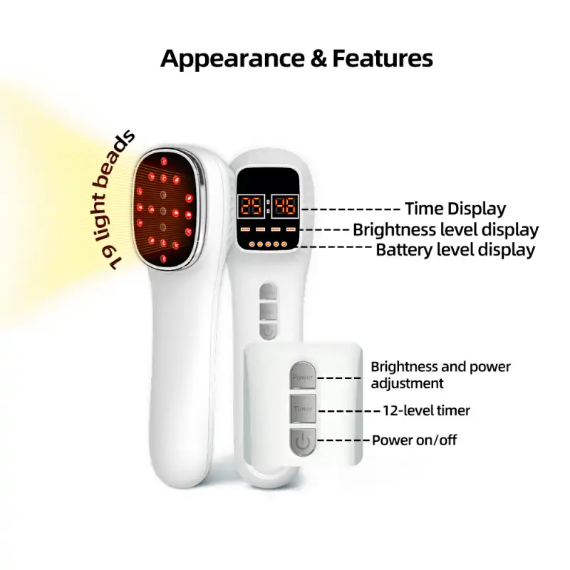 ERCON Handheld Red Light Therapy Device RL101