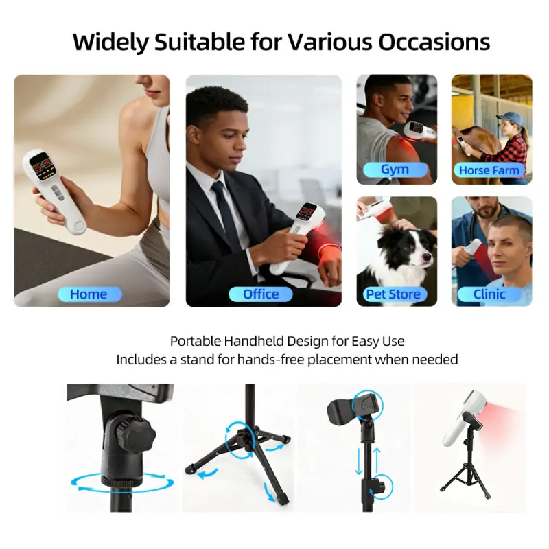 ERCON Handheld Red Light Therapy Device RL101