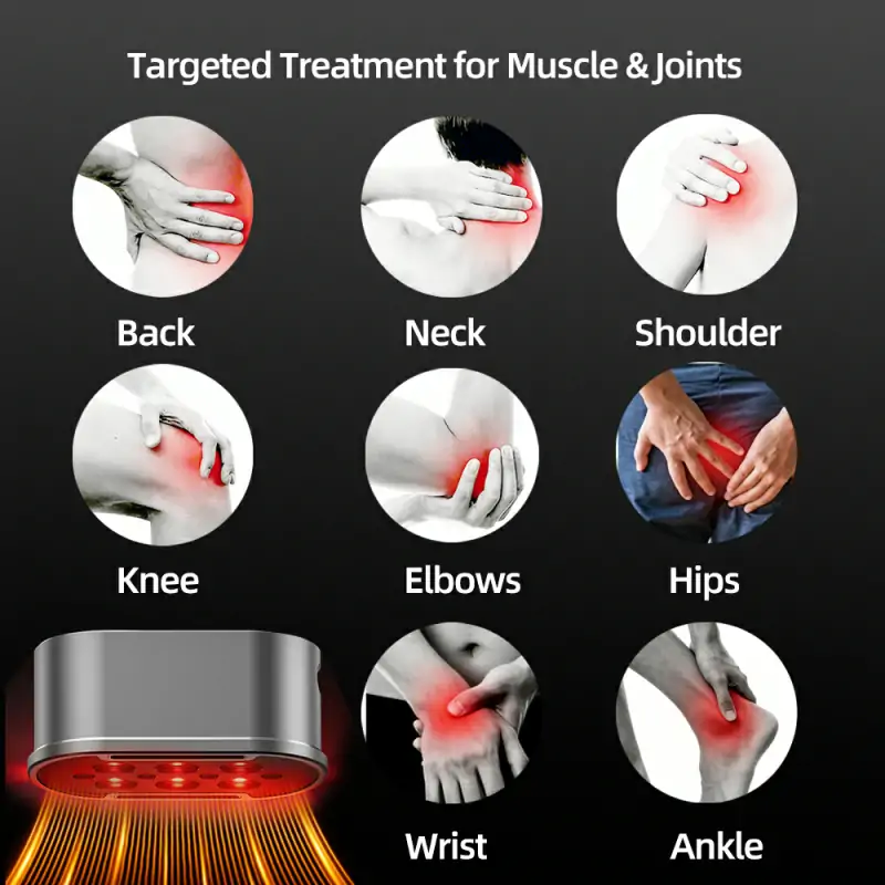 ERCON Portable, Wearable Red Light Therapy Device RL201