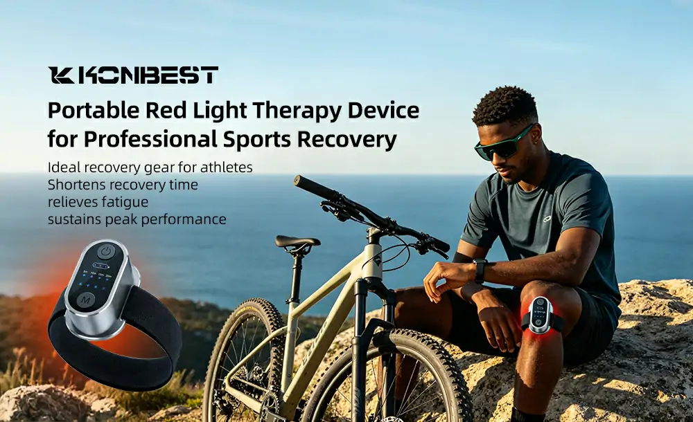 ERCON Portable, Dispositivo portátil de terapia de luz roja RL201 des1