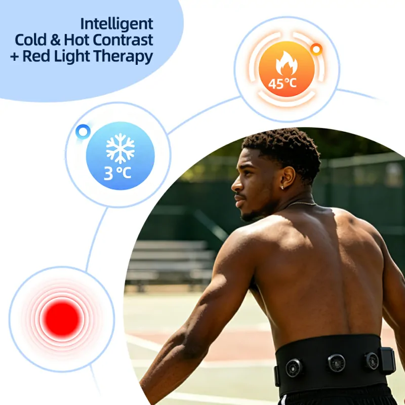 Cold & Hot Compress Red Light Therapy Belt