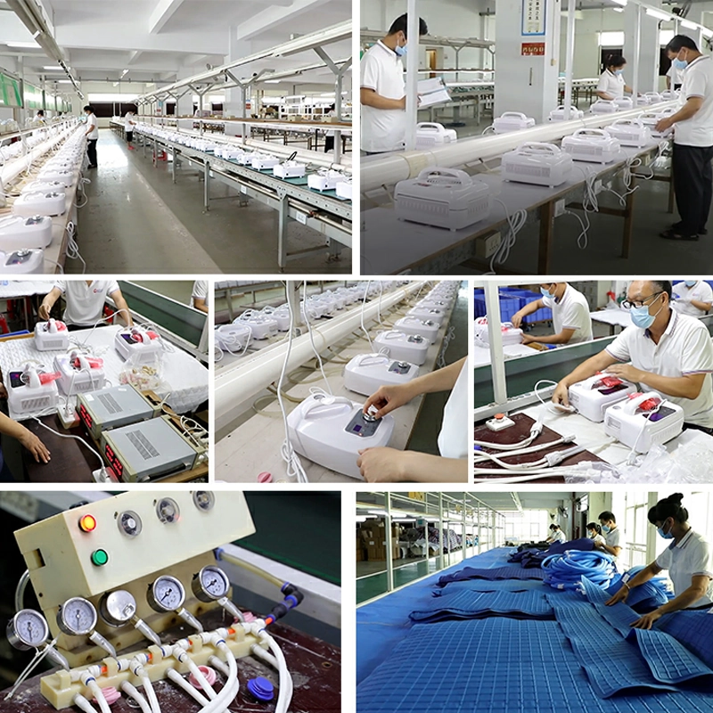 Linha de produção de dispositivos de crioterapia ERCON