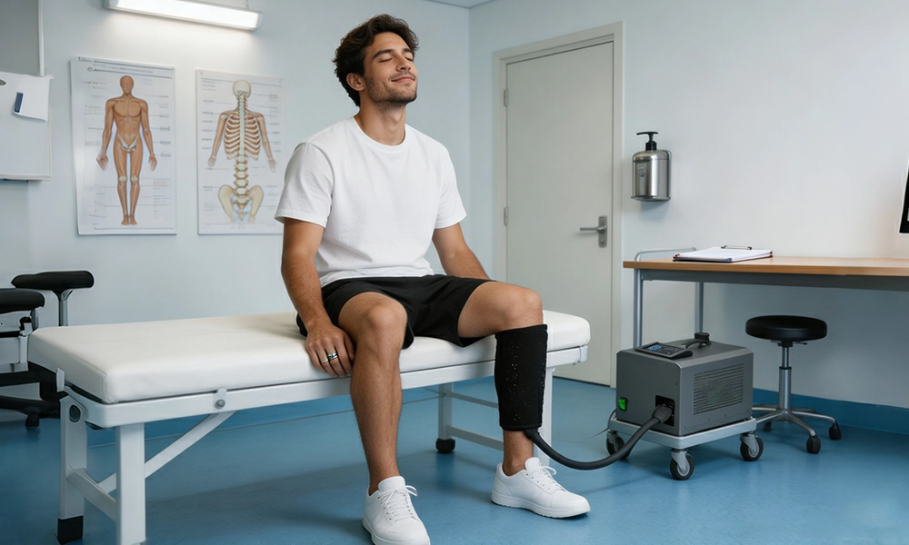 ERCON Koud & Hot Contrast Compression Therapy Machine EK