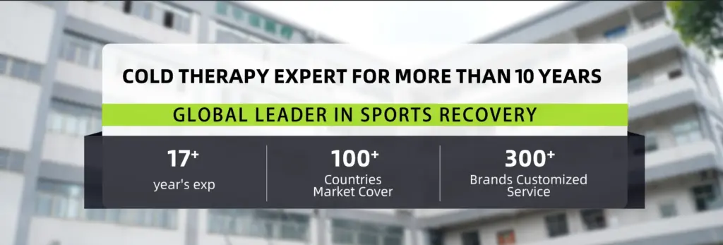 ERCON Kältetherapie-Experte für mehr als 10 Jahre