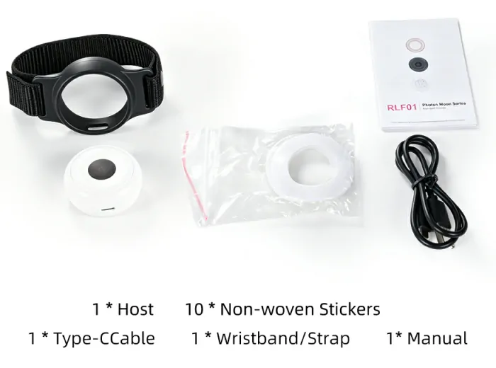 Wearable Mini Red Light Therapy Device RL 202 package