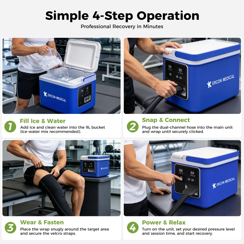 CL05B Integrated Ice & Compression Therapy Machine