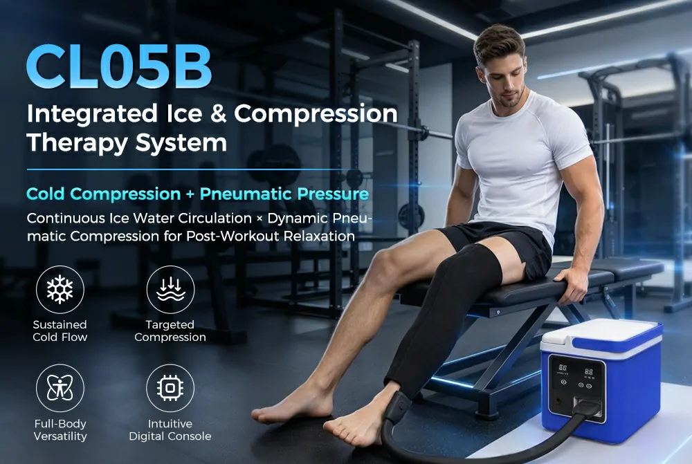 CL05B Integrated Ice & Macchina per terapia compressiva des1